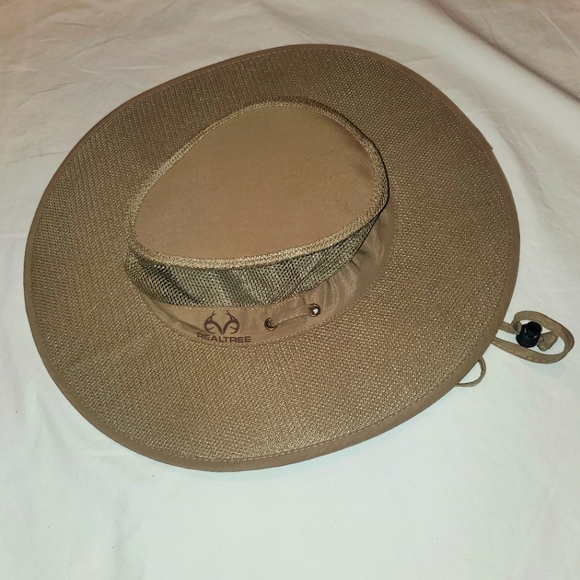 RealTree Wide Brim Sage Sun Bucket Hat Travel Fishing UV/Sun Protection - Picture 1 of 8
